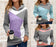 Casual Loose Hooded Color Contrast Women's Sweater Fleece Shirt