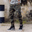 Men Fashion Streetwear Pants Mens Jogger Camo Harem Pants Street Style Youth Casual Camouflage Slim Fit Ankle Trousers Male