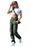 Women's Personality Fashion Stitching Straight Multi-pocket Cargo Pants