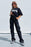 Women's Personality Fashion Stitching Straight Multi-pocket Cargo Pants