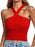 Women's Knitted Inner Match Bottoming Shirt Halterneck Vest