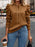 Solid Color Long-sleeved Casual Women's Top Sweater