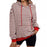 Women's Loose Casual Striped Hoodie