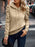 Solid Color Long-sleeved Casual Women's Top Sweater