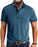 Summer Men's Clothing Short Sleeve Lapel T-shirt