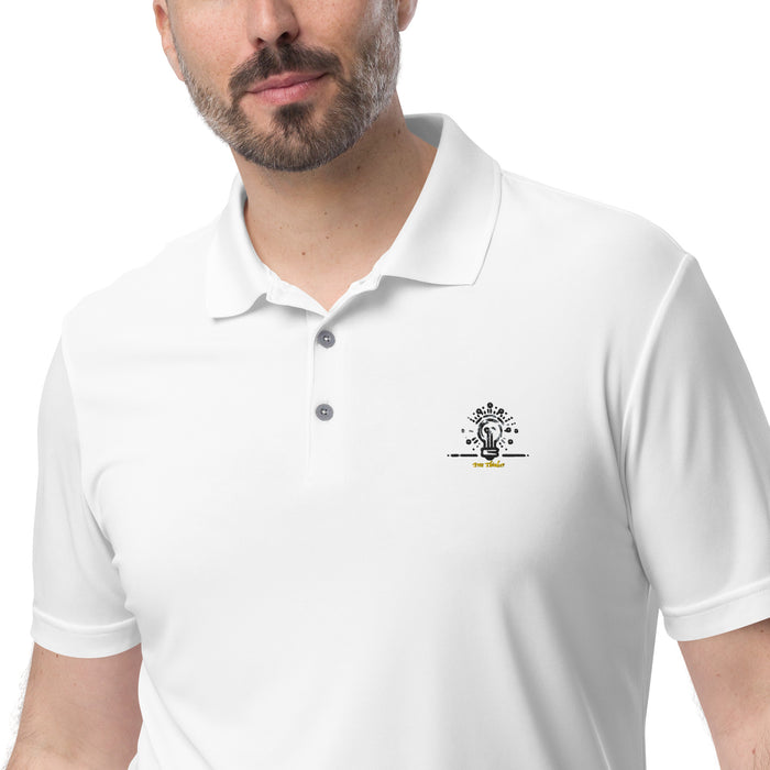 "Free Thinker" adidas performance polo shirt