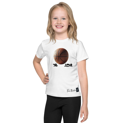 "Basketball is Life" Kids crew neck t-shirt