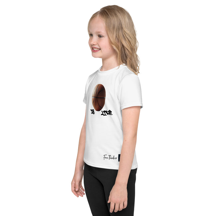 "Basketball is Life" Kids crew neck t-shirt