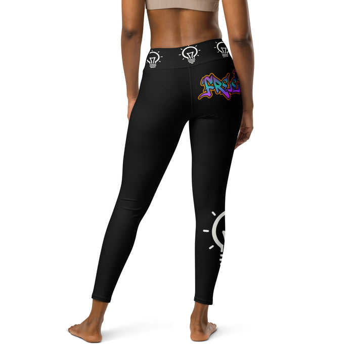 FreeThinker "Grafitti" Yoga Leggings