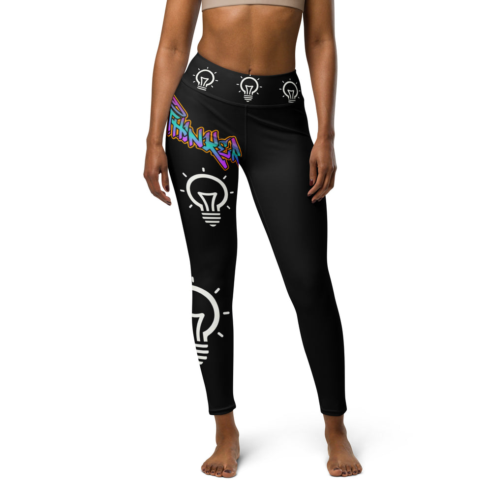 FreeThinker "Grafitti" Yoga Leggings