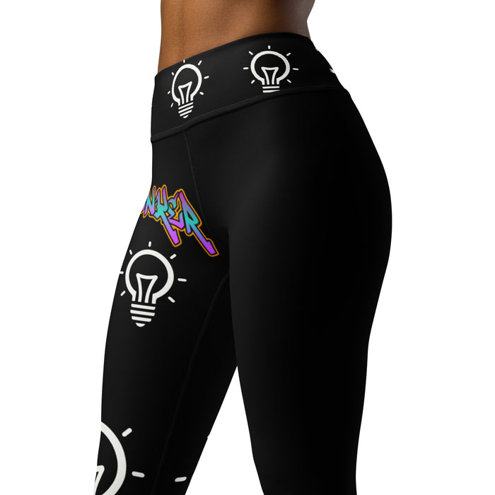 FreeThinker "Grafitti" Yoga Leggings