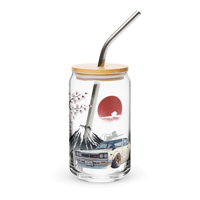 "Mount Fuji Horizon" Can-shaped glass