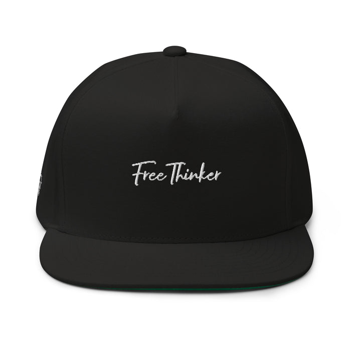 FreeThinker Flat Bill Cap