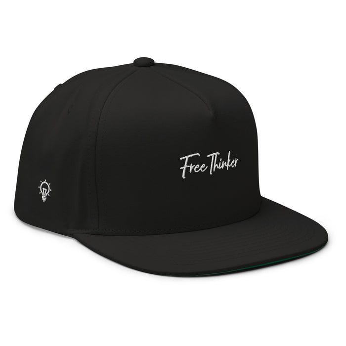 FreeThinker Flat Bill Cap