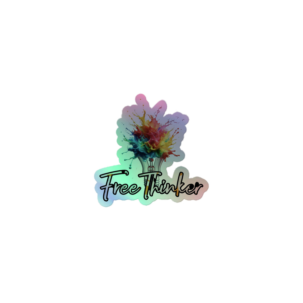 FreeThinker Holographic stickers