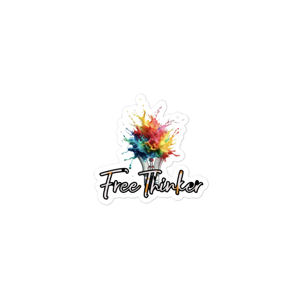 FreeThinker Bubble-free stickers