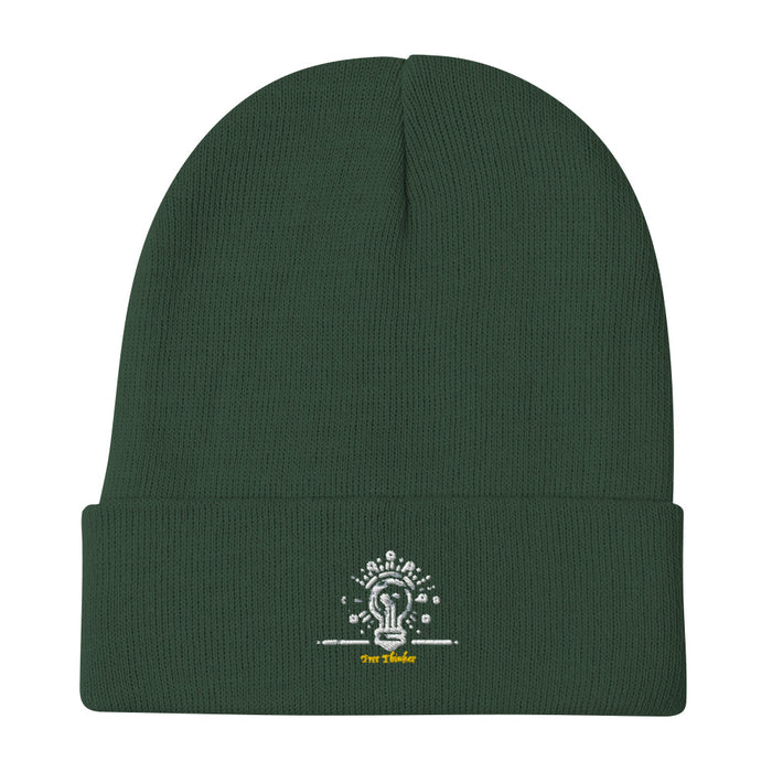 Free Thinker Embroidered Beanie