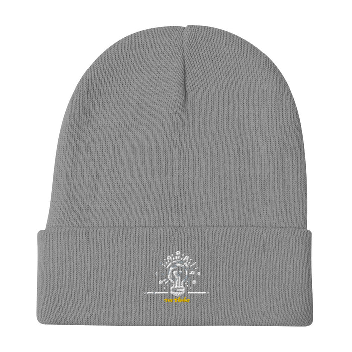 Free Thinker Embroidered Beanie