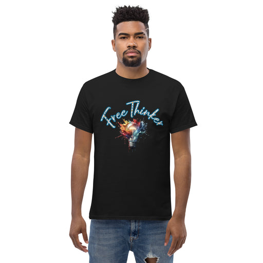 "FreeThinker Lightbulb" Men's classic tee