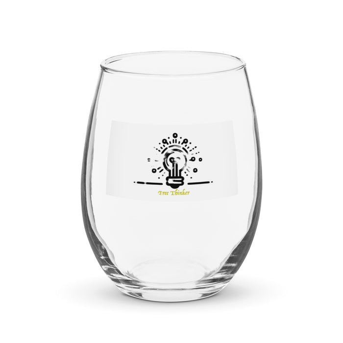 Free Thinker Stemless wine glass