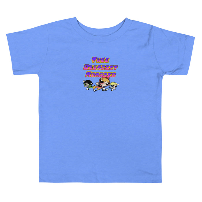 "Thee District Manager" Toddler Short Sleeve Tee