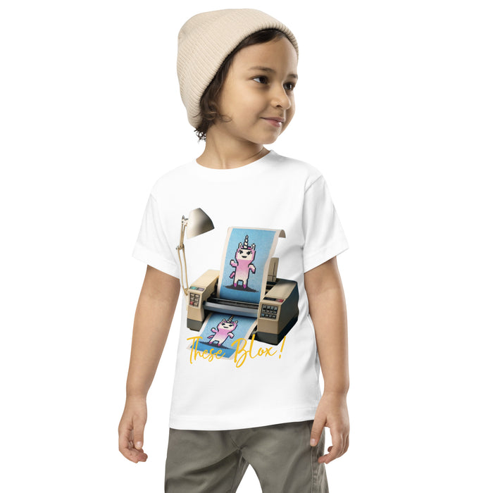 "These Blox!" Toddler Short Sleeve Tee