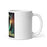 White glossy mug