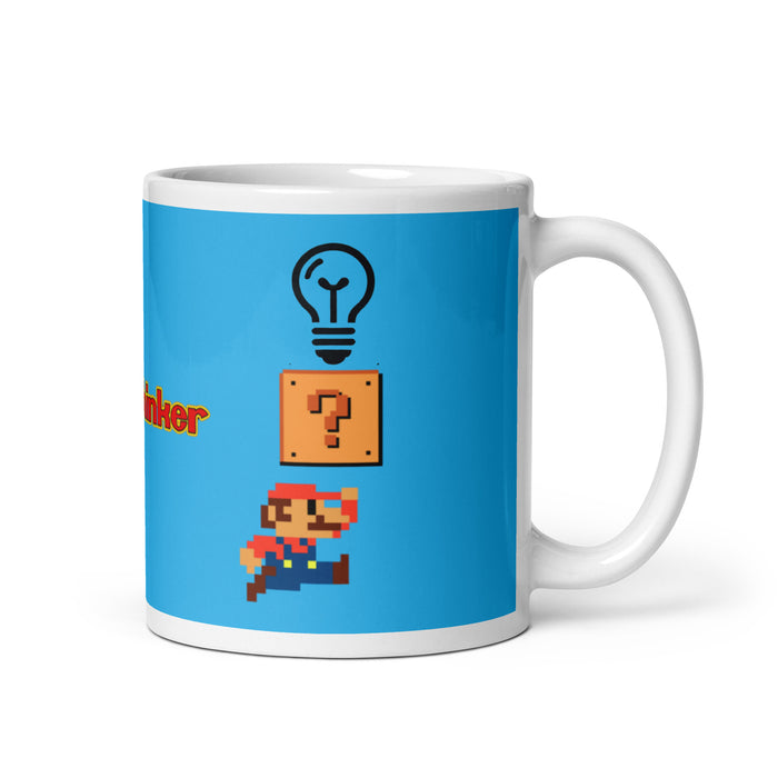 "Gamers" White glossy mug