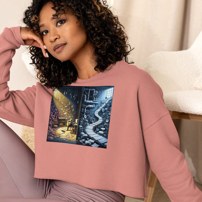 Rhapsody Crop Sweatshirt