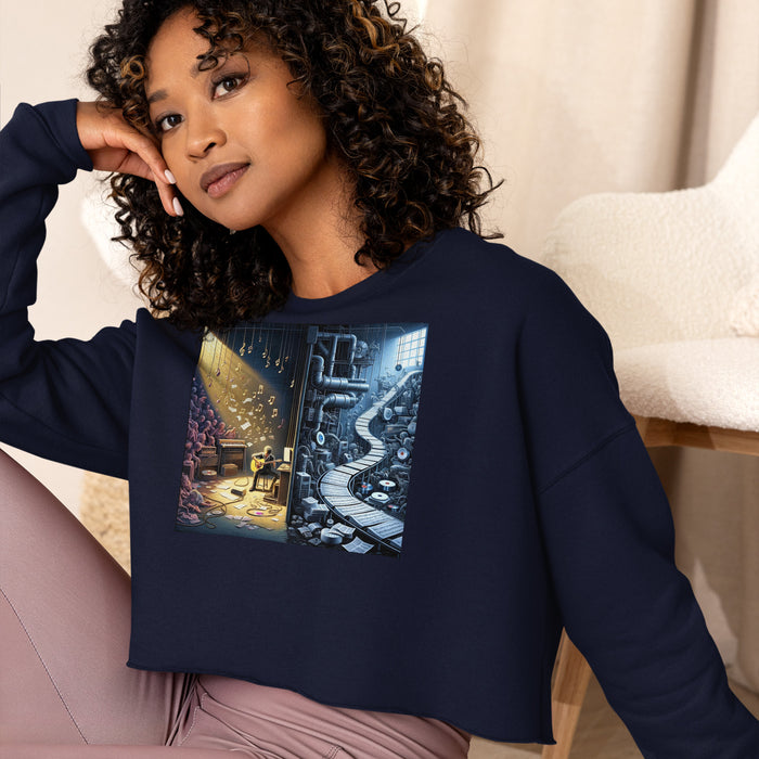 Rhapsody Crop Sweatshirt