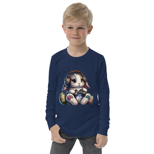 "Gamer Bunny" Youth long sleeve tee